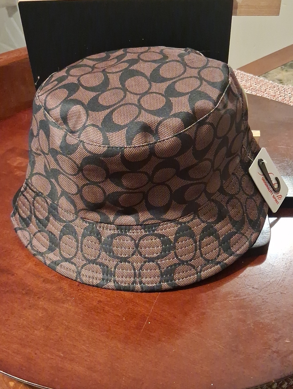 Bucket Hat Fashion Brown And Black New With Tags